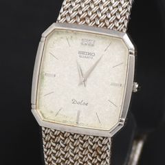 新品電池 希少 セイコー SEIKO ドルチェ クオーツ コンビ レディース