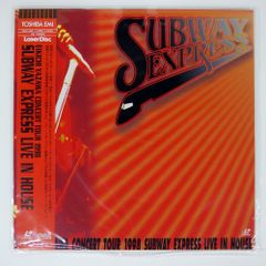 帯付き 国内盤 矢沢永吉/SUBWAY EXPRESS LIVE IN HOUSE/TOSHIBAEMI TOLF1308 LD