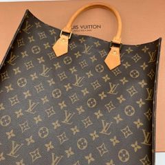 さらにフォロー割　箱付　美品　LOUIS VUITTON   ルイヴィトン　サックプラ　トートバック　モノグラム　ビジネス　コレクション