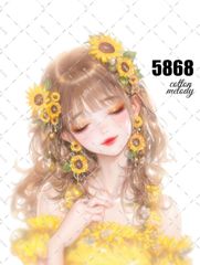 Amazon.co.jp: 8 人物ステッカー おすそ分け cotton melody 様