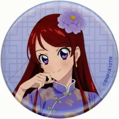 【中古】バッジ・ビンズ 紫吹蘭(アップ) 「アイカツ! 10th STORY ～未来へのSTARWAY～ アニメイトフェア 描き下ろし チャイナドレスver. トレーディング缶バッジ」