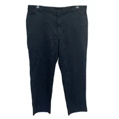 Dickies 874 ワークパンツ W42 ブラック ディッキーズ ジップアップ ビッグサイズ ワークウェア ボトムス 古着卸 アメリカ仕入 2505-326