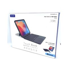 「新品」エレコム Touch Book TK-CA12BPBK [ブラック] ケース・キーボード iPad 10.9インチ(第10世代)