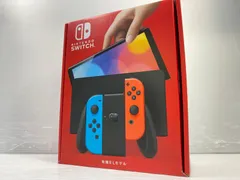 【中古品】Nintendo Switch 有機ELモデル ネオンブルー・ネオンレッド 本体一式 任天堂スイッチ 動作確認済み ○YR-19211○