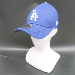 ◇ Θ NEW ERA ニューエラ ドジャース キャップ 帽子 ブルー サイズSM メンズ E  【1502180048289】