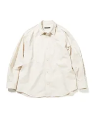 SOPHNET.  HIGH TWISTED LIGHT TWILL OVERSIZED SHIRT  SOPH-240023