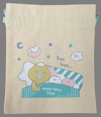 [중고] 잡화 우사마루 & 우사코 & 쿠마 씨 네무네무 타임 건 가방 [이치 반 쿠지 우사 마루 ~ 네무네무 타임 ~] D 상