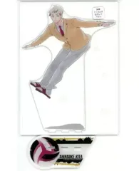 【中古】アクリルスタンド・アクリルパネル 北信介1(ジャンプ) アクリルMEGAフィギュア -描き下ろしイラストver.- 「ハイキュー!!」 ジャンプキャラクターズストア限定