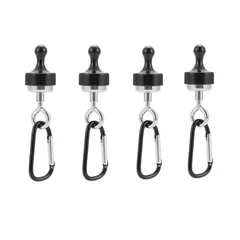 【特価商品】スームルーム用 ハングバーガー マグネット式 アソマタス キャンプ用磁気フック テント用 ランタンフック 磁石フック 強力 カラビナ付き Solobravery 多機能 LEDランタン用 キャンプ用フックのサムネイル