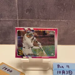 2021 Topps Chrome Manny Machado 273/350 San Diego Padres Pink Speckle Refractor Parallel カード