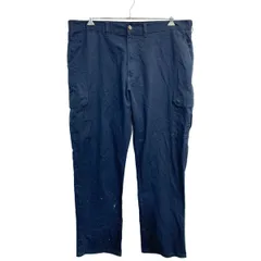 Dickies ワークパンツ W42 ディッキーズ ビッグサイズ ネイビー 古着卸 アメリカ仕入 2409-127