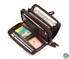 長財布 メンズ 革 男性 大容量 財布 メンズ長財布 ラウンドファスナー さいふ ロングウォレット 財布 メンズ 長財布 札入れ 小銭入れ 敬老の日 xzjhgeu#