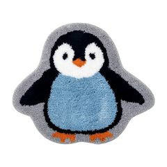 足ふきマット バスマット 玄関マット かわいい ペンギン ドア 吸水速乾 お風呂 丸洗 室内 柔らか ふわふわ ペンギン 50*60cm zzr0630443474fc