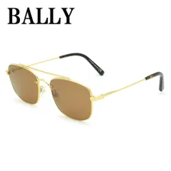 バリー BALLY BY0030 30E 54 サングラス アジアンフィット UVカット 紫外線カット ノーズパッド 鼻あて メンズ ブラウン ゴールドのサムネイル