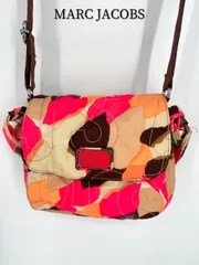 MARC JACOBS マークジェイコブス 2way ショルダーバッグ トートバッグ キルティング ナイロン 迷彩