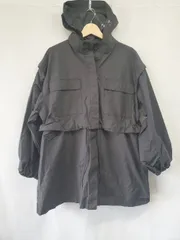 ◇ Θ CIAOPANIC TYPY 袖ボリューム ミドル丈 長袖 マウンテンパーカー サイズＯＮＥ ブラック系 レディース E  【1508060001795】