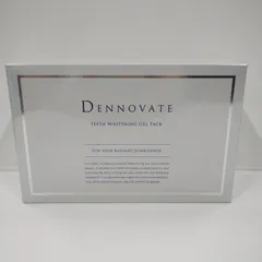 新品未開封】DENNOVATE ホワイトニングジェルパック ※デンタルペリオ付！ DENNOVATE - ディノベート - TEETH WHITENING GEL PACK