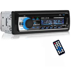 【特価セール】【76-90MHz 12V Din 1 リモコン付き プレーヤー 日本国内FMラジオ対応】【日本語版説明書】 ステレオ カーオーディオ 車音響 Bluetooth 車ラジオ Eaglerich