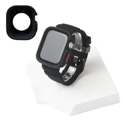 【在庫セール】Series iWatch 10 49mm 46mm 9 45mm 8 44mm 7 男女兼用 6 取付簡単 5 耐衝撃 4 シリコン製 カバー 3 スポーツバンド 2 ウォッチ 1 アップル SE 【バンド&ケースセット】 に対応 [SUGAR