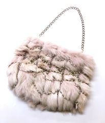【1240】 ミッシェルクラン パーティバッグ ピンク MICHEL KLEIN PARIS レディース ブランドバッグ チェーンバッグ おしゃれ