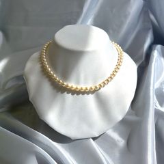 あこや真珠ネックレス（クリームホワイト）6.5mm珠/43cm EJC-NC0002（P10000）