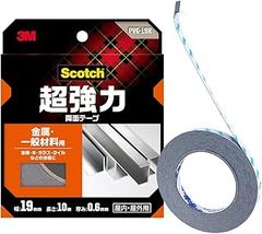3M 両面テープ 超強力 金属 一般材料用 幅19mm 長さ10ｍ スコッチ PVG-19R