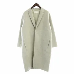 ギャルリーヴィー GALERIE VIE トゥモローランド ライトメルトン チェスターコート タグ付き ロング 長袖 カシミヤ混 34 XS グレー 23-08-94-08201HN /MQ