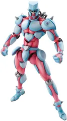 超像可動 『ジョジョの奇妙な冒険 第四部』クレイジー・ダイヤモンド 約160mm PVC＆ABS&ナイロン 塗装済み可動フィギュア