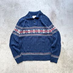 ジャンセン janzen ニットポロ USA製 70s 80s