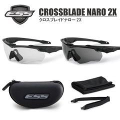 ESS クロスブレイド ナロー CROSSBLADE NARO 2X サングラス グラサン ゴーグル アウトドア スポーツ 野球 サバゲー 運転 ドライブ バイク ツーリング 自転車 ランニング ウォーキング ミリタリー EE9034-03【並行輸入品】