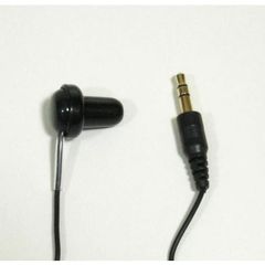 高音質！ステレオミニジャック使用・地デジステレオ音声対応片耳イヤホン3m新品・E-3BS