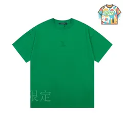 【今日WTO】Louis Vuitton 立体凹凸?印 グリーン Short T-JE35