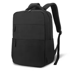【人気商品】バックパック スリム 大容量 多機能 薄型 15.6 軽量 PCバック ビジネスリュック イヤホン穴付き リュックサック 2WAY レディース 撥水加工 メンズ キャリーオン リュック 男女兼用 [Amzbag] (ブラック(15.6インチ))…