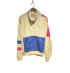 80s〜 Euro Puma ×kodak halfzipdesignSweat madeinitaly