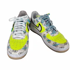 ナイキ NIKE AIR FORCE 1 07 LV8 WHITE/WHITE-VOLT-BLUE FURY メンズ JPN：26.5 のサムネイル