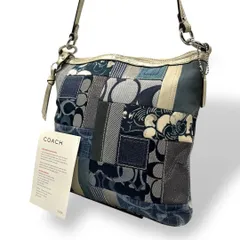 ✨激レア✨COACH コーチ　ワンショルダーバッグ　パッチワーク　花　スエード COACH コーチ ワンショルダーバッグ パッチワーク ショルダー