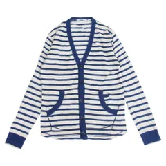 nonnative ノンネイティブ カーディガン NN-K2107 AGENT CARDIGAN エージェント ボーダー カーディガン オフホワイト系 ネイビー系 1【中古】のサムネイル