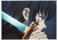 【中古】キャラカード 時透無一郎(日輪刀/横顔) 「鬼滅の刃 刀鍛冶の里編×ufotable Cafe×マチアソビCAFE リアルタイムカフェ 第八話 ランダム場面写ブロマイド」