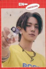 【中古】食玩 ステッカー・シール ヒスン(縁：赤) ノーマルシール 「ENHYPEN ツインウエハース」