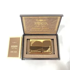 Zippo トラベルクロック ウッドケース付き 2025年最新】zippo ポケットクロックの人気アイテム - メルカリ