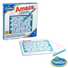 LPメール便OK アメリカ ThinkFun（シンクファン） 社 アメイズ 日本正規品 ボードゲーム 迷路 脳トレ パズル おうち時間 子供