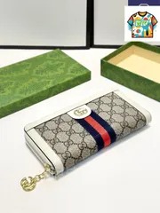 【今日特価】Gucci グッチ 最新モデルショート財布 表裏頭層小牛皮使用・超薄デザインで携帯便利-WTO輸入2