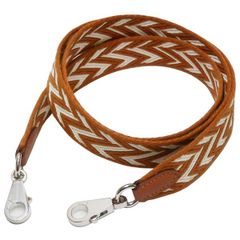 エルメス　ＨＥＲＭＥＳ　ショルダーストラップ　バンドリエール　サングル　ジグザグ　　２５ｍｍ　１０５ｃｍ　ゴールド/エクリュ　シルバー金具　Ｂ刻印　未使用品