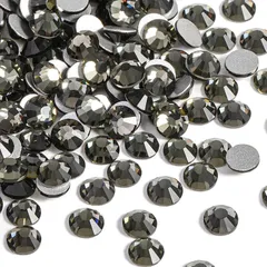 【在庫セール】SREGIT ラインストーン ネイルパーツ 【キラキラ輝く】 ガラス ネイル デコ パーツ 大容量 (SS06/約2.0mm クリアグレー)