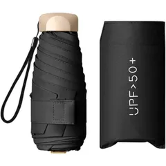 折り畳み傘 全3色 晴雨兼用 収納袋付 UVカット 防水 軽量 コンパクト