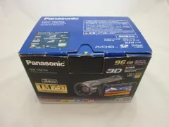 パナソニック デジタルハイビジョンビデオカメラ TM750 内蔵メモリー96GB メタリックグレー HDC-TM750-H(中古品)のサムネイル