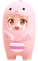 【中古】フィギュア ねんどろいどもあ きぐるみフェイスパーツケース (ピンクきょうりゅう)