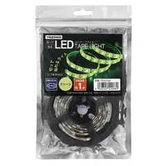 【 新品 未開封 】   ヤザワ テープライト グリーン 1m LED TPL011GR TPL011GR 未使用 送料無料のサムネイル