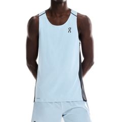 【新品】On オン ランニング タンクトップ Tシャツ Performance Tank M Arctic/Eclipse 1ME10222985メンズ パフォーマンス タンク-T 超軽量 レース マラソン ランニング シングレット シームレス テープ接着 吸