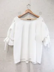 INGNI イング 袖割れ清楚レーストップス 半袖 ホワイト Mサイズ 181-152495